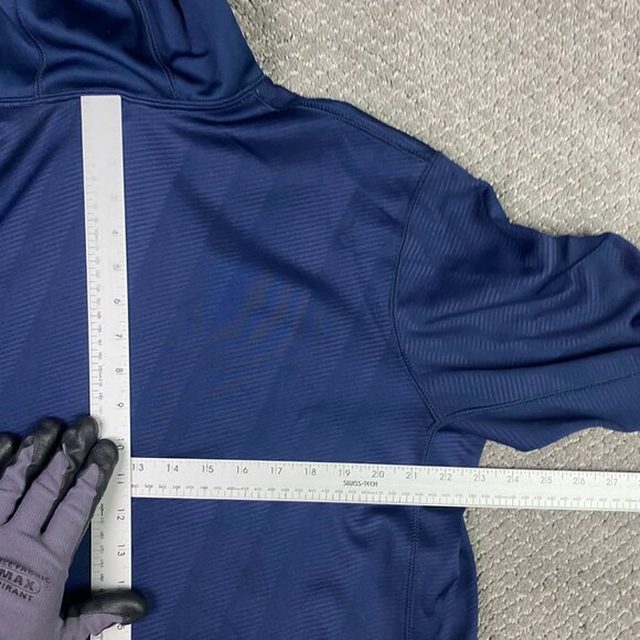 North Carolina Tar Heels Hoodie Hooded Sweatshirt Nike Therma Fit Men's Medium - Picture 8 of 10